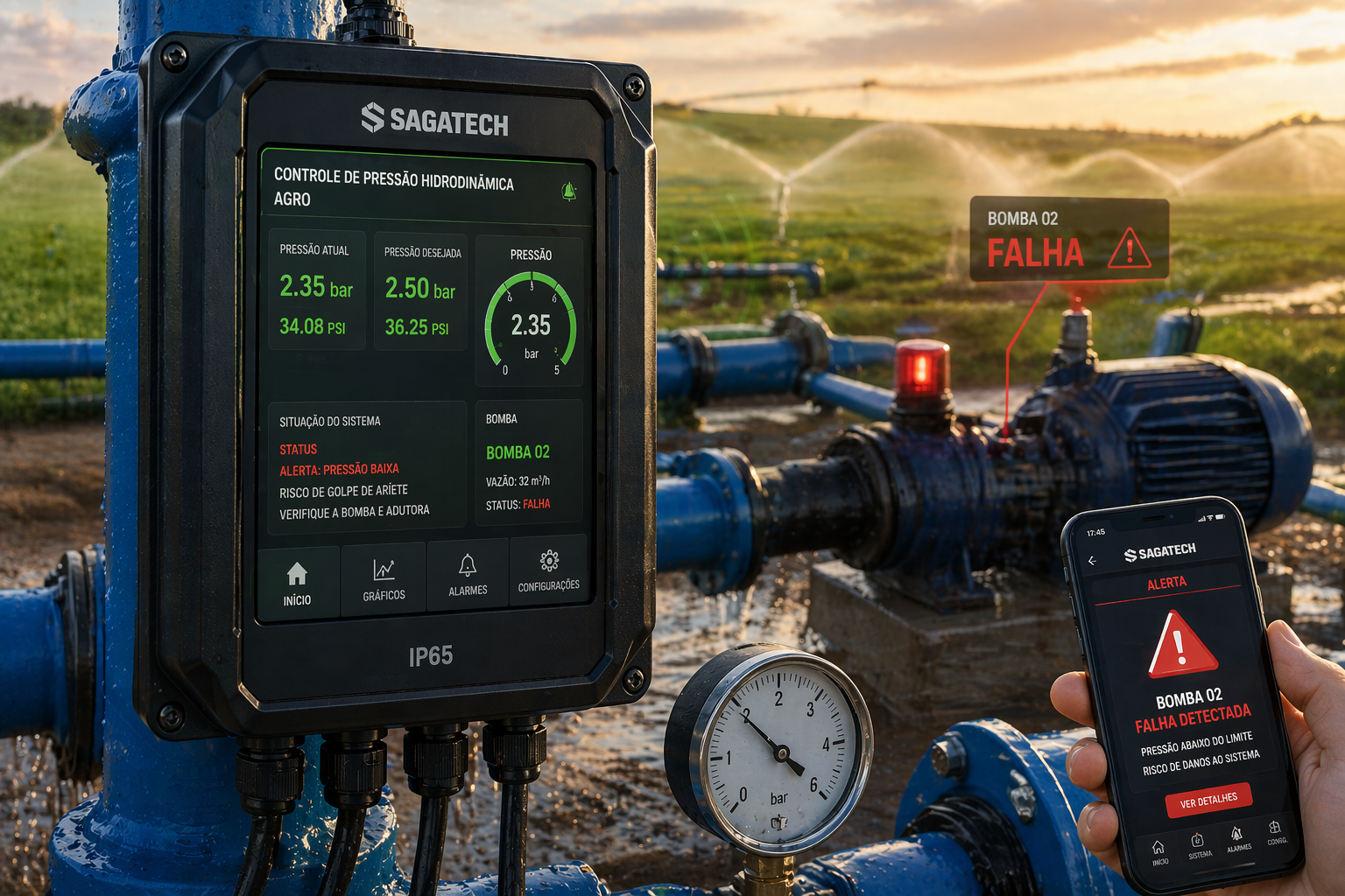 Controlador de Pressao