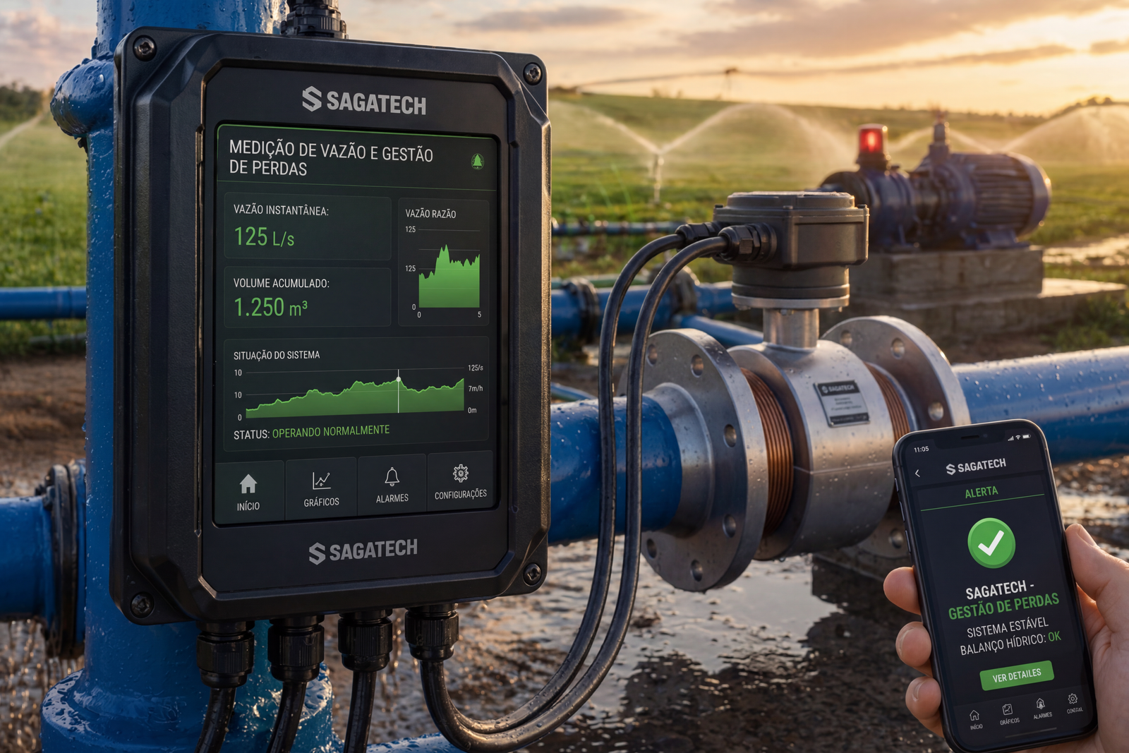 Medicao de Vazao e Gestao de Perdas